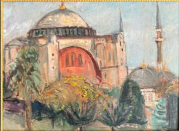 Istanbul, Turkey 16&quot;x14”