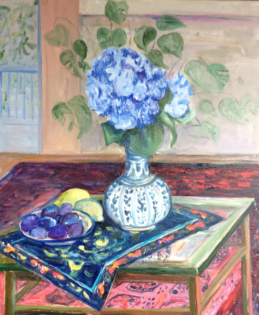 Still Life with Plum